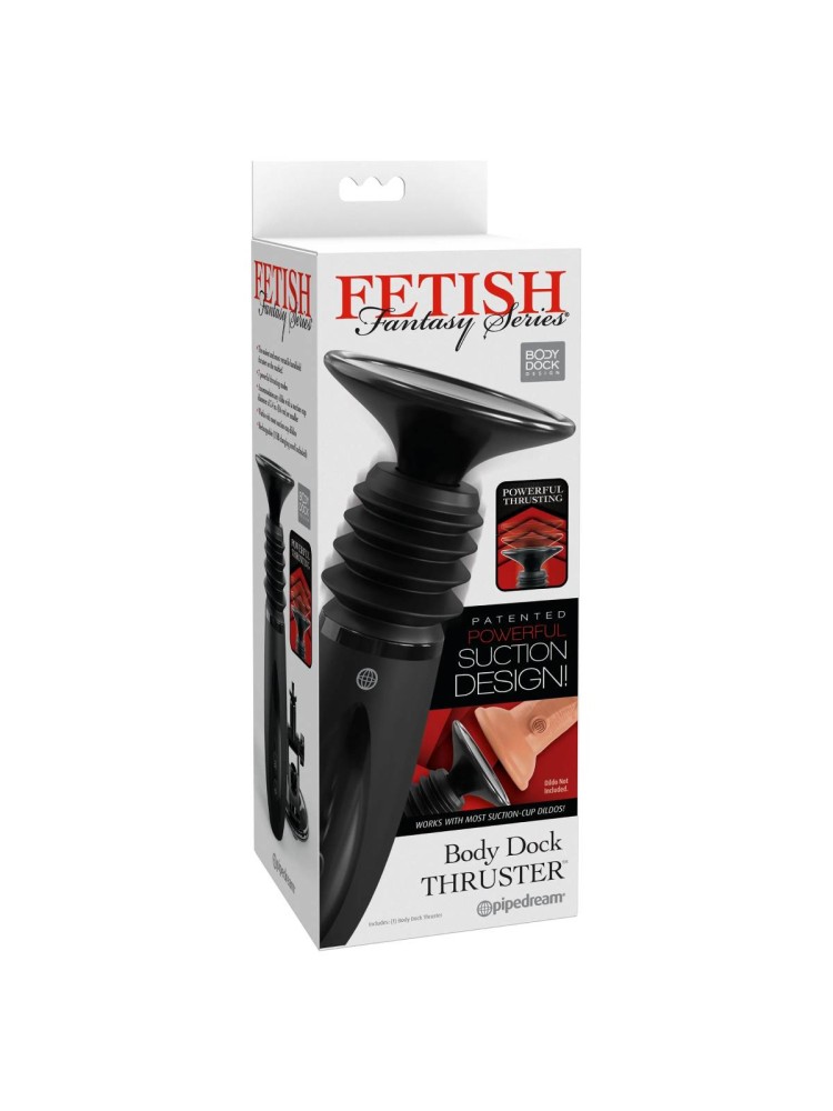 Mechanizm do dildo Body Dock Handheld Thruster Black FFS