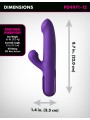 Wibrator króliczek Super SoniX Thruster - Purple Fantasy For Her