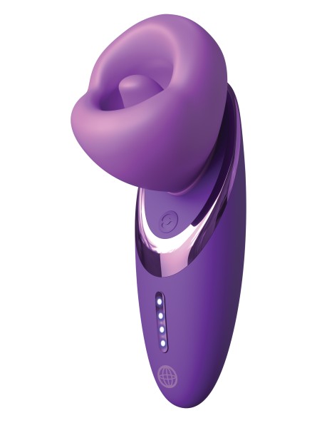 Stymulator łechtaczki Pleasure Sucker Purple Fantasy For Her