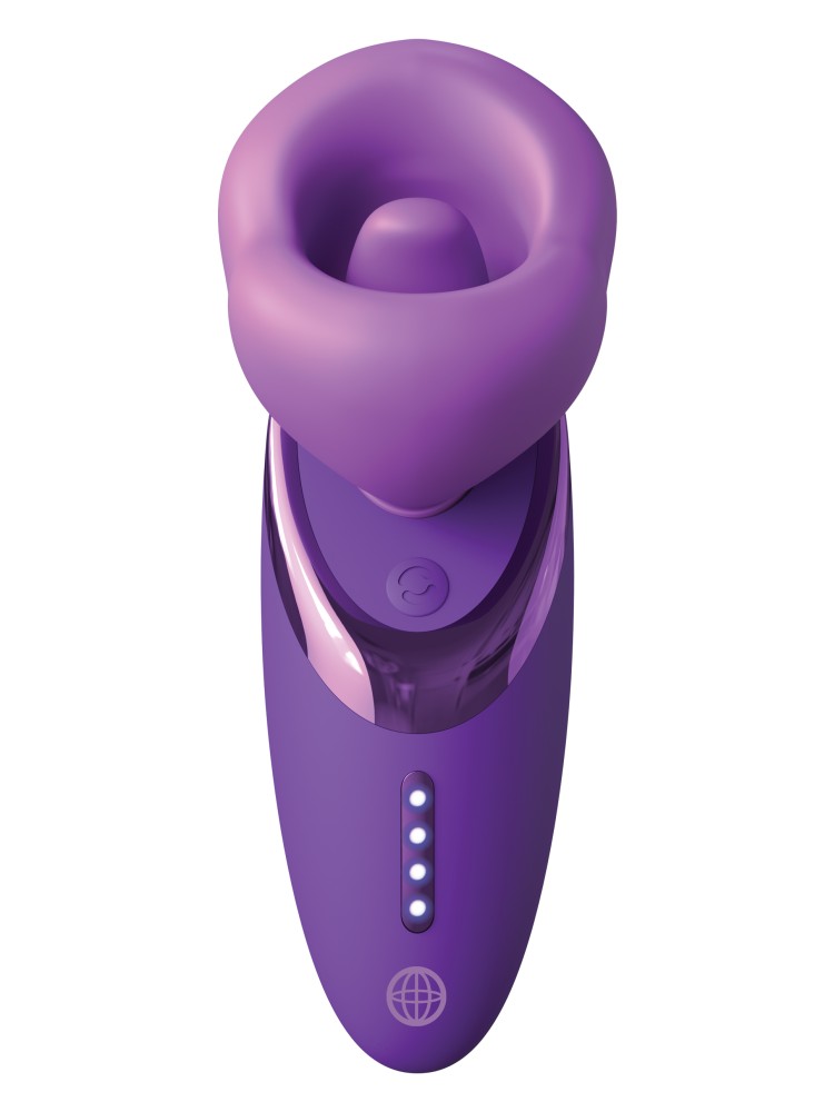 Stymulator łechtaczki Pleasure Sucker Purple Fantasy For Her