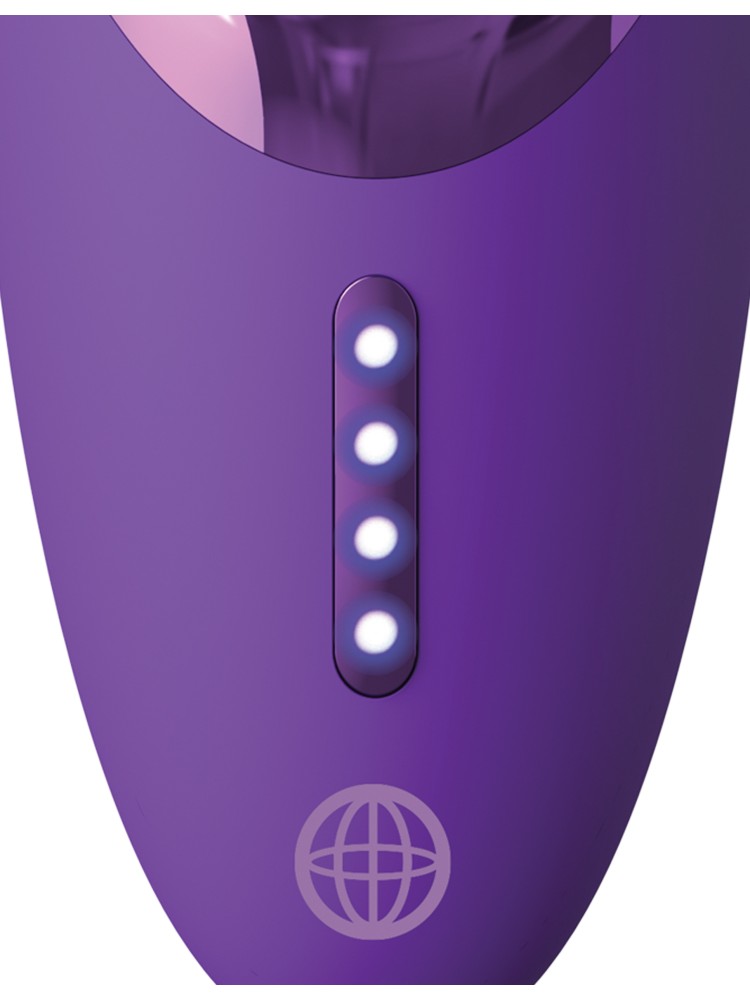 Stymulator łechtaczki Pleasure Sucker Purple Fantasy For Her