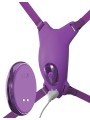 Uprząż z wibratorem Hands Free Strap On 1 Motor Fantasy For Her