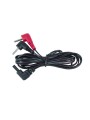 90-Degree Stimulator Cables (2x) ElectraStim