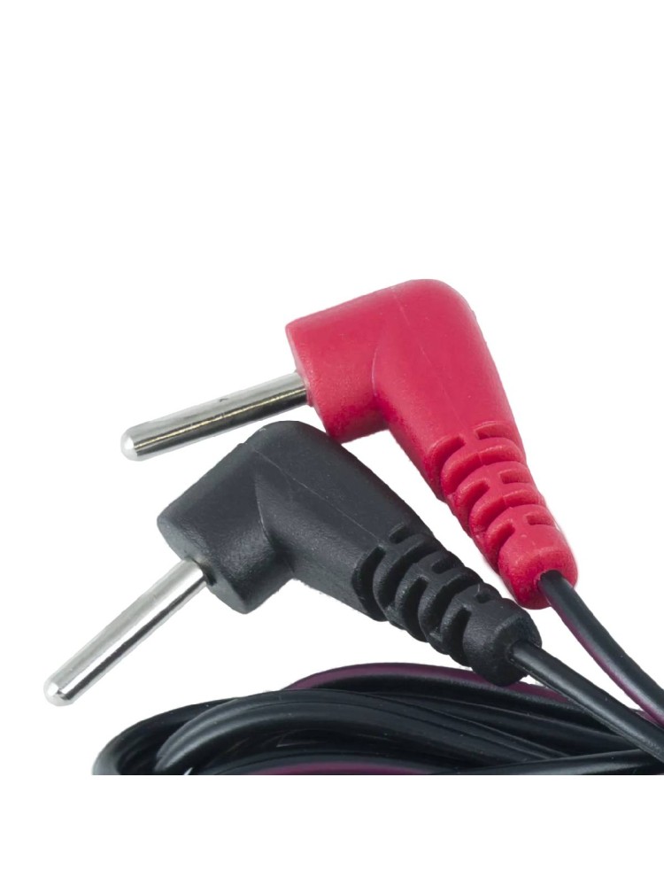 90-Degree Stimulator Cables (2x) ElectraStim