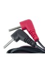 90-Degree Stimulator Cables (2x) ElectraStim