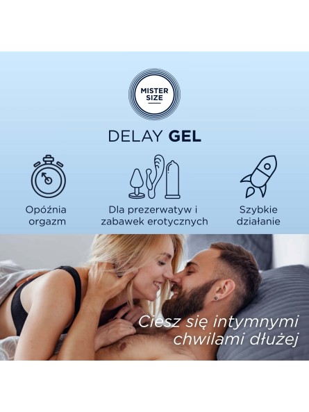 Żel opóźniający Delay Gel 50ml Mister Size