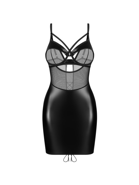 Dominna koszulka i stringi 2XL/3XL Obsessive