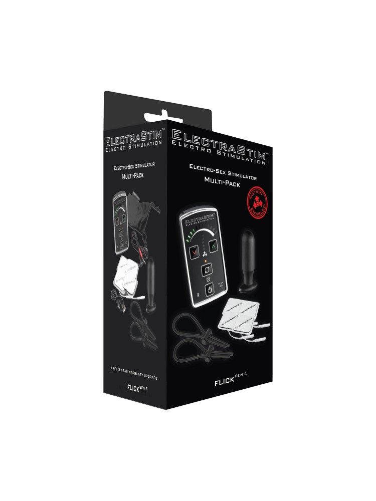 Zestaw do elektrostymulacji Flick Stimulator Multi-Pack EM60-M Gen 2 ElectraStim