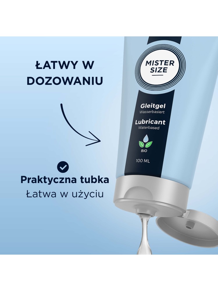 Organiczny lubrykant wodny Bio Lubricant 100ml Mister Size