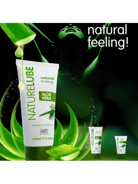 Lubrykant wodny Nature Lube waterbased Aloe Vera 100ml Hot