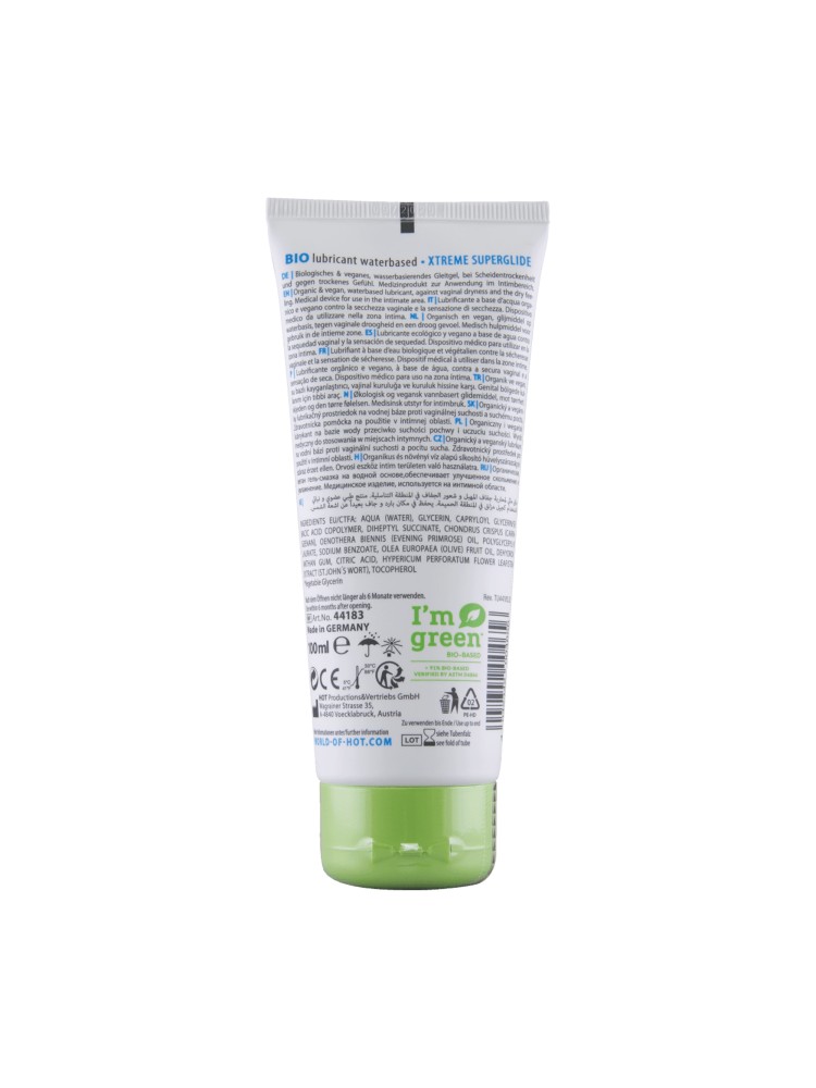 Lubrykant wodny Bio lubricant waterbased Superglide Xtreme 100ml Hot