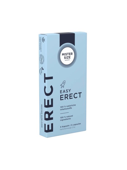 Kapsułki wspomagające erekcję Easy Erect 5 Capsules Mister Size