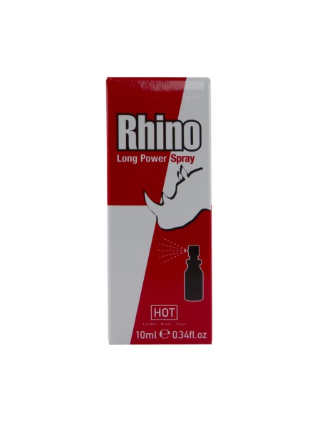 Spray opóźniający Rhino Long Power Spray 10ml Hot