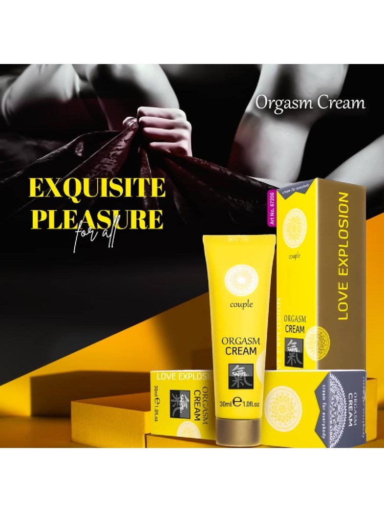 Stymulujący krem dla par Orgasm Couple Cream 30ml Shiatsu