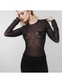 Ozdobne naklejki na sutki Flash Cross Black Bijoux Indiscrets