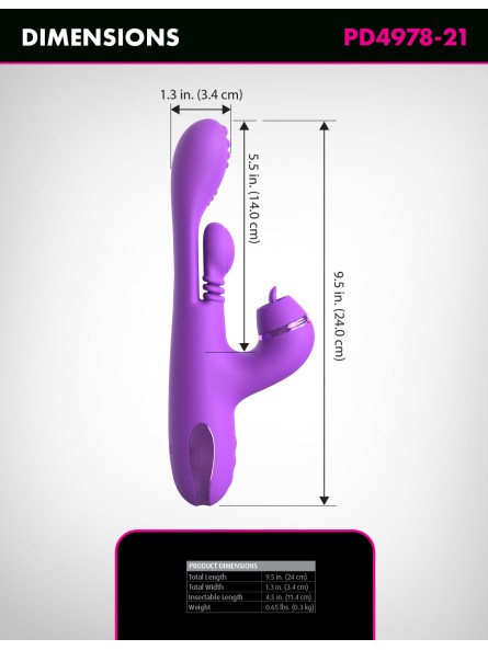 Wibrator króliczek Intimotion Pulse Pro Fantasy For Her