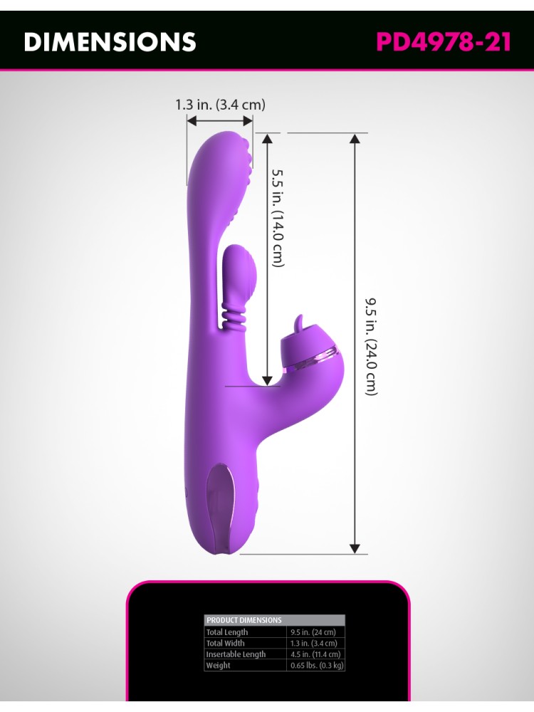 Wibrator króliczek Intimotion Pulse Pro Fantasy For Her