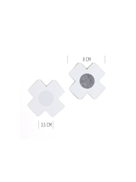 Nasutniki Cross Nipple Pasties 2 Pair Secret Play