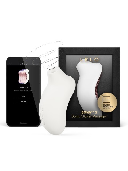 Stymulator łechtaczki sterowany aplikacją Sona 3 Cream LELO