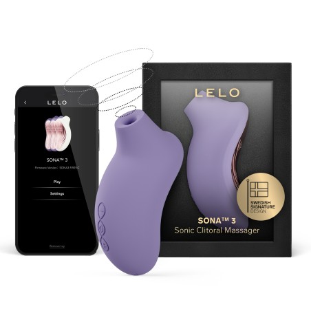 Stymulator łechtaczki sterowany aplikacją Sona 3 Violet Dusk LELO