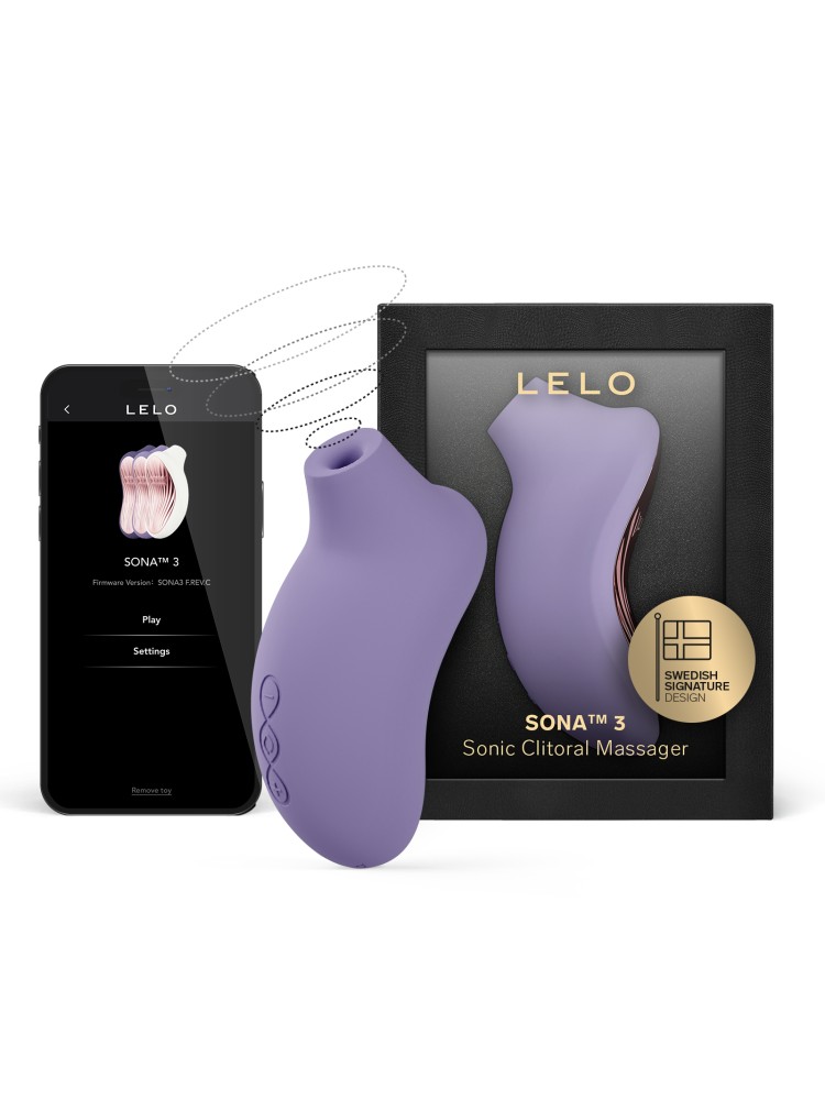 Stymulator łechtaczki sterowany aplikacją Sona 3 Violet Dusk LELO