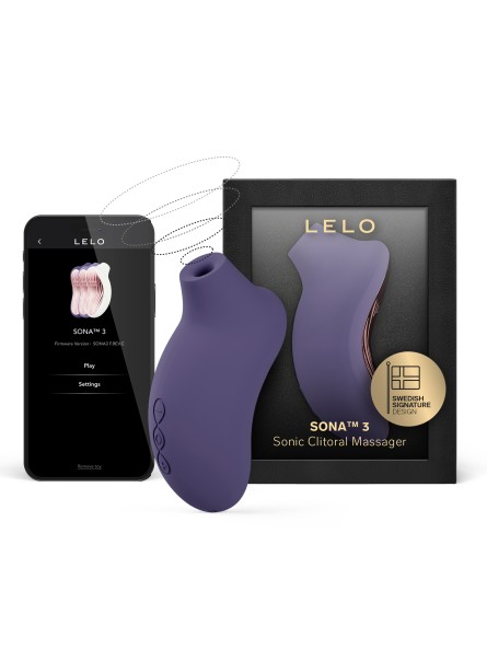 Stymulator łechtaczki sterowany aplikacją Sona 3 Cyber Purple LELO