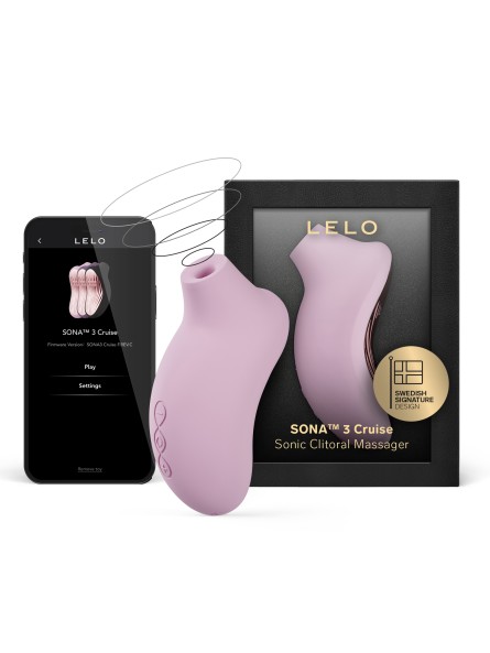 Stymulator łechtaczki sterowany aplikacją Sona 3 Cruise Soft Pink LELO