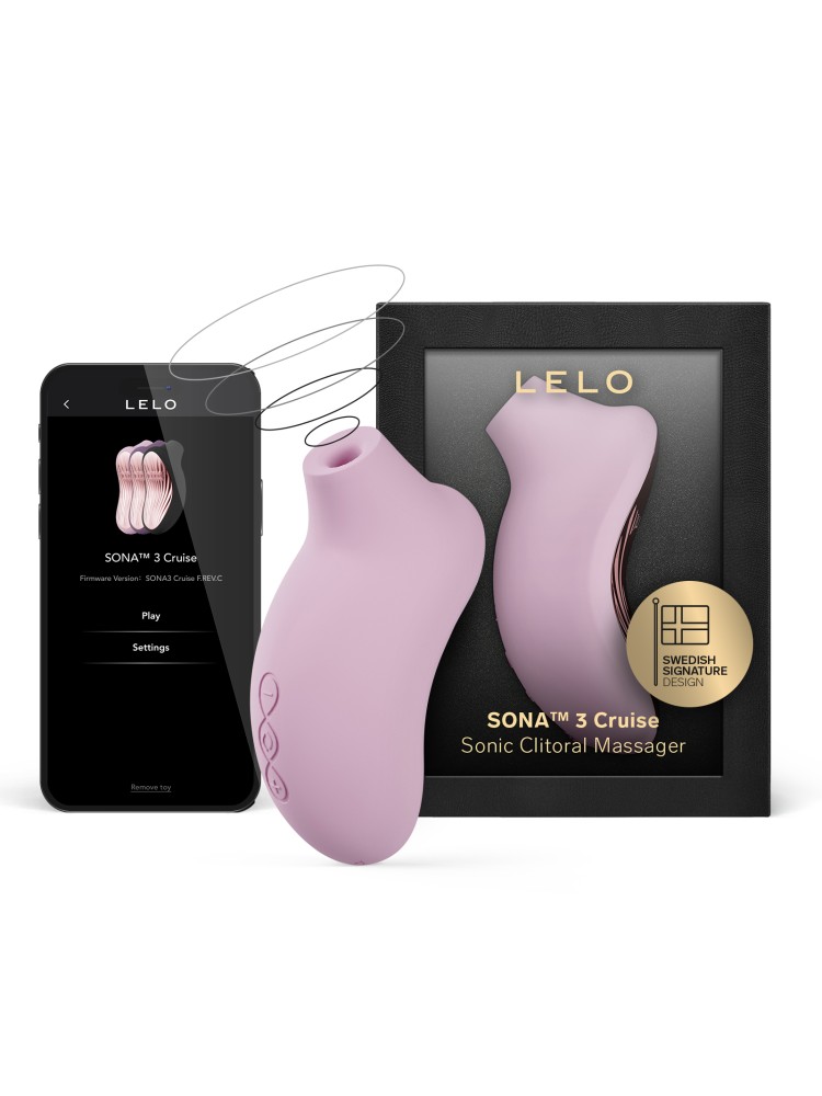Stymulator łechtaczki sterowany aplikacją Sona 3 Cruise Soft Pink LELO