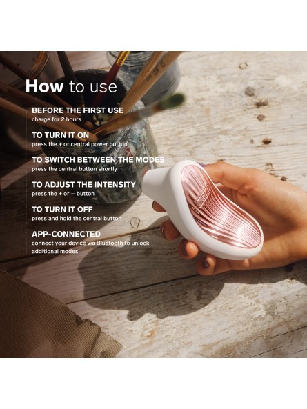 Stymulator łechtaczki sterowany aplikacją Sona 3 Cyber Purple LELO