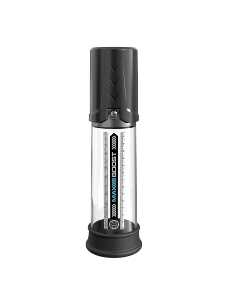 Pompka do penisa Max Boost - Black/Clear Pump Worx