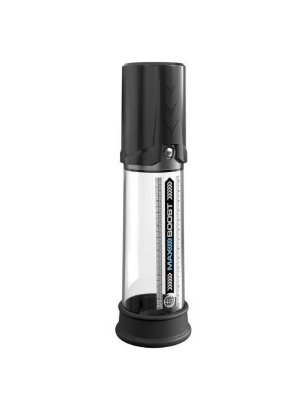 Pompka do penisa Max Boost - Black/Clear Pump Worx