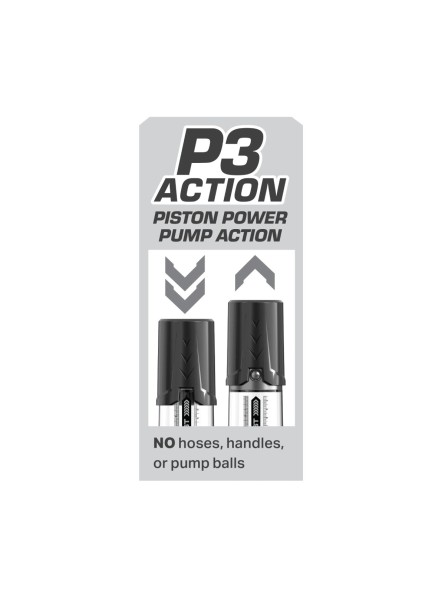Pompka do penisa Max Boost - Black/Clear Pump Worx