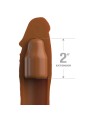 Nakładka na penisa 8" Sleeve with 2" Plug Fantasy X-tensions Elite