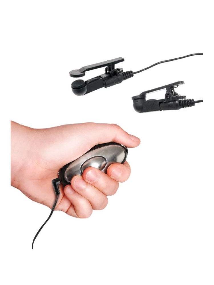 Klamerki do elektrostymulacji Shock Therapy Nipple Clamps FFS