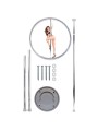 Rura do pole dance Fantasy Dance Pole Silver Fetish Fantasy Series
