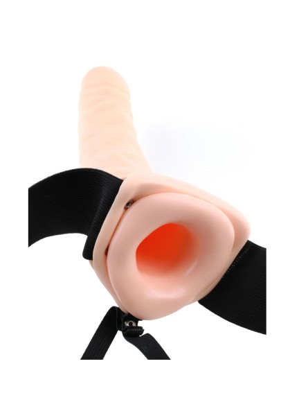 Pusty Strap-on Hollow Strap On 8" Flesh Fetish Fantasy Series