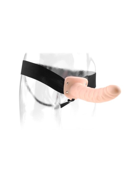 Pusty Strap-on Hollow Strap On 8" Flesh Fetish Fantasy Series