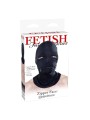Kaptur z zamkami Zipper Face Hood Fetish Fantasy Series