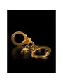 Kajdanki Metal Cuffs Fetish Fantasy Gold