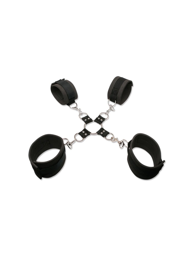Krzyżak do krępowania Extreme Hog-tie Kit Fetish Fantasy Series