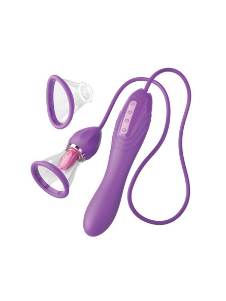 Multifunkcyjny wibrator Her Ultimate Pleasure Max - Purple Fantasy For Her