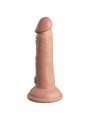 Dildo 15 cm 6 Inch Dual Density Vibe Cock Light King Cock Elite