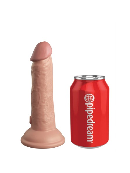 Dildo 15 cm 6 Inch Dual Density Vibe Cock Light King Cock Elite