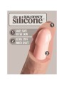 Dildo 15 cm 6 Inch Dual Density Vibe Cock Light King Cock Elite
