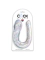 Podwójne dildo 44 cm Clear Large Double Trouble King Cock