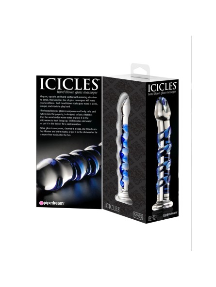 Luksusowy szklany masażer No.5 Massager Icicles