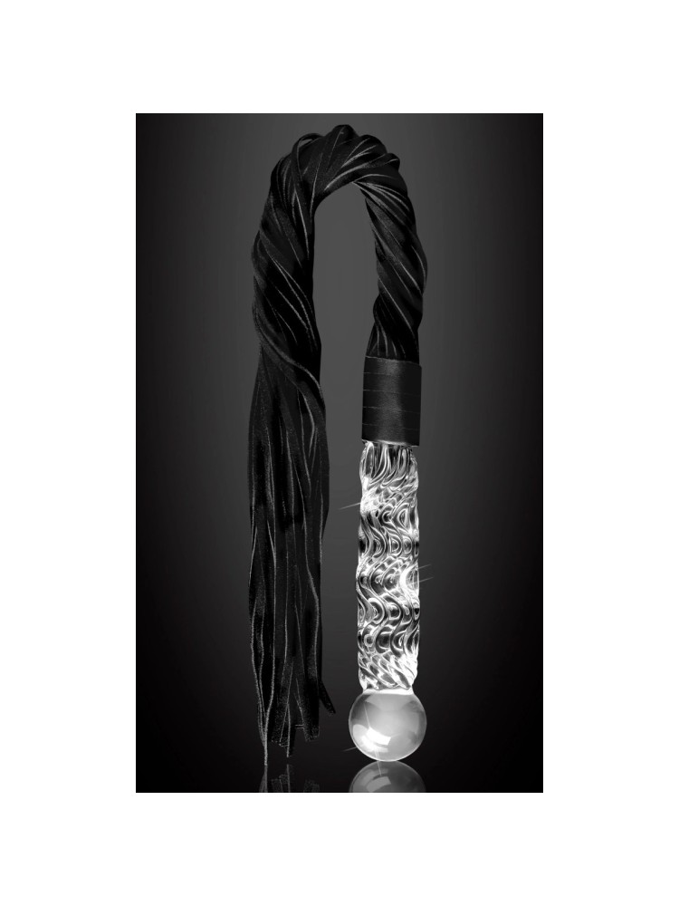 Luksusowy szklany pejcz No.38 Glass Whip Icicles