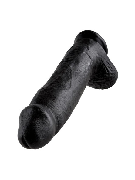 Dildo 31 cm Cock 12 inch w/balls black King Cock