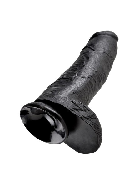 Dildo 31 cm Cock 12 inch w/balls black King Cock