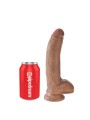 Dildo 23 cm Cock 9 inch w/balls Tan King Cock